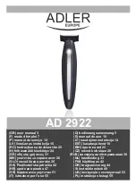 Предварительный просмотр 1 страницы Adler AD 2922 User Manual