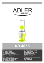 Предварительный просмотр 1 страницы Adler AD 4075 User Manual