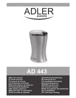 Предварительный просмотр 1 страницы Adler AD 443 User Manual