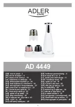 Adler AD 4449 User Manual preview