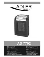 Adler AD 7702 User Manual предпросмотр