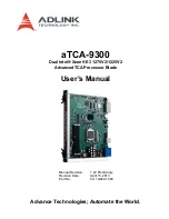 Preview for 1 page of ADLINK Technology aTCA-9300 User Manual