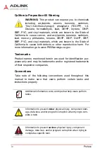 Preview for 4 page of ADLINK Technology CM5-P1000 User Manual