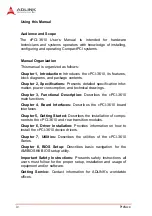 Preview for 4 page of ADLINK Technology cPCI-3610 Series User Manual