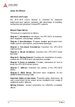 Preview for 4 page of ADLINK Technology cPCI-3615 Series User Manual