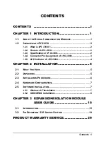 Preview for 5 page of ADLINK Technology cPCI-3938 Manual