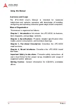 Preview for 4 page of ADLINK Technology cPCI-6530 Series User Manual