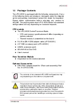 Preview for 15 page of ADLINK Technology cPCI-6530 Series User Manual