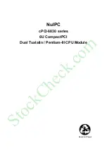 Preview for 1 page of ADLINK Technology cPCI-6830 Series Manual