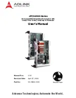 Предварительный просмотр 1 страницы ADLINK Technology cPCI-6965 Series User Manual