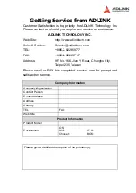 Preview for 3 page of ADLINK Technology cPCI-8301 User Manual