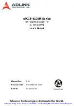 Предварительный просмотр 2 страницы ADLINK Technology cPCIS-6130R Series User Manual