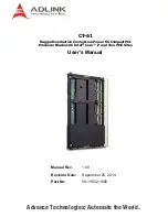 ADLINK Technology CT-61 User Manual preview