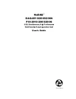 ADLINK Technology DAQ-20 Series User Manual preview