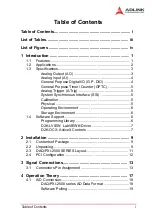 Preview for 6 page of ADLINK Technology DAQ-2501 User Manual