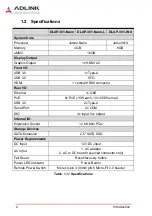 Preview for 12 page of ADLINK Technology DLAP-301 Series User Manual