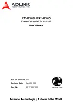 Preview for 1 page of ADLINK Technology EC-8560 User Manual