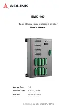 ADLINK Technology EMX-100 User Manual preview