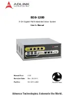 Preview for 1 page of ADLINK Technology EOS-1200 User Manual