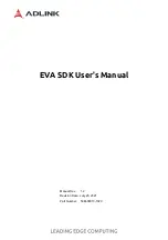 ADLINK Technology EVA SDK User Manual preview