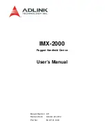 ADLINK Technology IMX-2000 User Manual preview