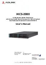 ADLINK Technology MCS-2080 User Manual предпросмотр