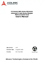 ADLINK Technology MPC-8164 User Manual preview