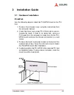 Предварительный просмотр 39 страницы ADLINK Technology PCI-MP4S User Manual