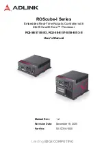 ADLINK Technology ROScube-I Series User Manual preview