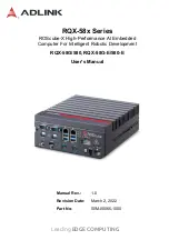 ADLINK Technology ROScube-X RQX-58 Series User Manual preview