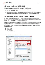 Предварительный просмотр 19 страницы ADLINK Technology SETO-1000 User Manual