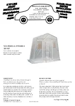 Adlonco Holdings VESTIBULE PFS0804 Assembly Instructions Manual preview