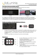 Preview for 2 page of AdLuminis 324002 Quick Start Manual