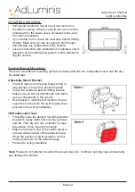 Preview for 7 page of AdLuminis 324002 Quick Start Manual