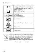 Предварительный просмотр 14 страницы ADMETEC Powerlight Butterfly Instructions For Use Manual