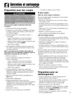 Preview for 55 page of Admiral 12842125 Use & Care Manual