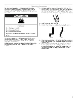 Предварительный просмотр 5 страницы Admiral 3RAED3005 User Instructions