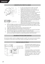 Preview for 4 page of Admiral 60cc Instruction Manual