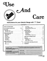 Preview for 1 page of Admiral A3875XRA Use And Care Manual