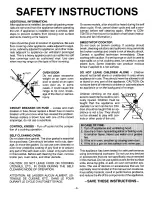 Preview for 4 page of Admiral A3875XRA Use And Care Manual