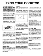 Preview for 8 page of Admiral A3875XRA Use And Care Manual