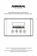 Предварительный просмотр 1 страницы Admiral ADM6026-002 Instruction Manual