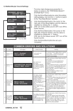 Предварительный просмотр 12 страницы Admiral ADM6026-002 Instruction Manual