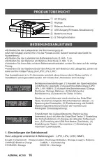 Предварительный просмотр 16 страницы Admiral ADM6026-002 Instruction Manual