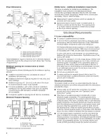 Preview for 4 page of Admiral AED4675YQ0 Installation Instructions Manual