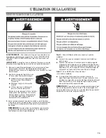 Preview for 13 page of Admiral ATW4475VQ1 User Instructions