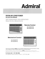 Preview for 1 page of Admiral AW-06CM1FD Use And Care Manual