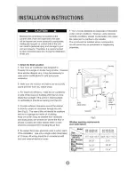 Preview for 9 page of Admiral AW-06CM1FD Use And Care Manual