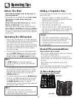 Preview for 3 page of Admiral DWD-1 Use & Care Manual