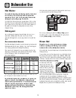 Preview for 5 page of Admiral DWD-1 Use & Care Manual